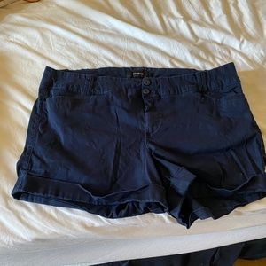 Navy Blue Shorts
